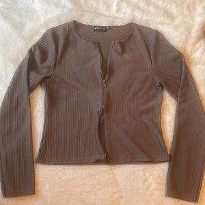 Pretty Little Thing zip top